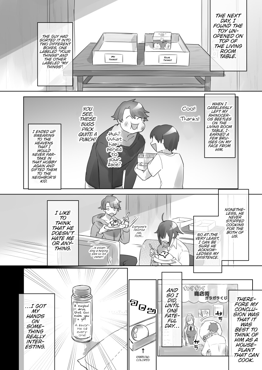 Hentai Manga Comic-A Tale of How a Genderbent Guy Mistakenly Entered the Boy's Toilet, Got Fondled by a Pervert and Became Addicted to Soiling Himself During Sex.-Read-3